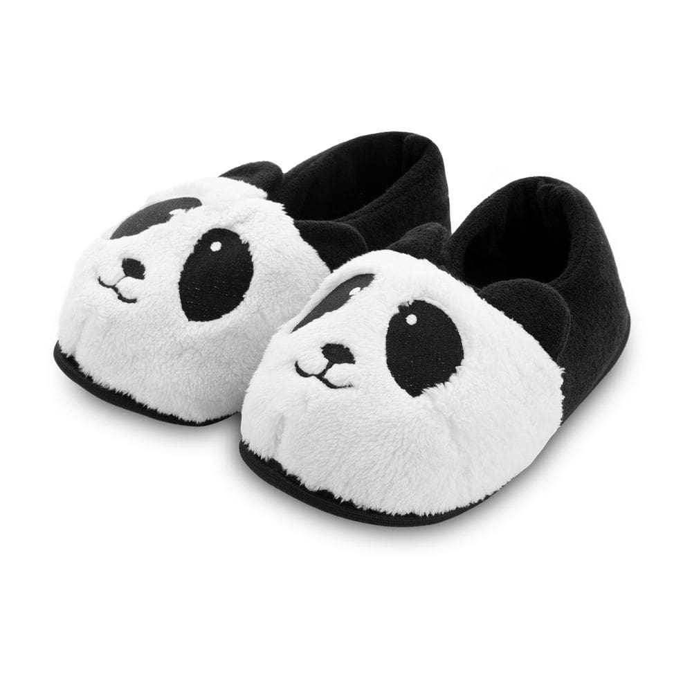 Pantufa Panda 3D Antiderrapante Chinelo De Quarto Fofinho