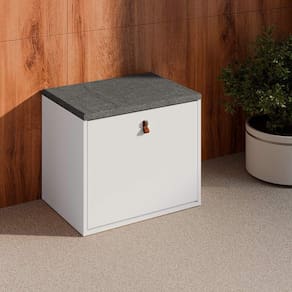 Banco Sapateira Telasul Versa Home 1 Porta Branco - Telasul