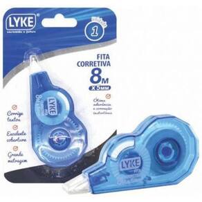 Fita Corretiva Lyke 5Mmx8M Blister Com 1 Unidade