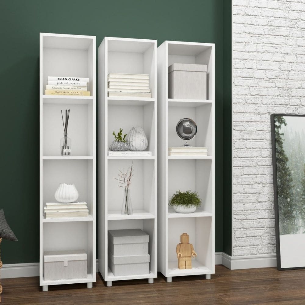 Estante Livreiro 4 Nichos Marselha