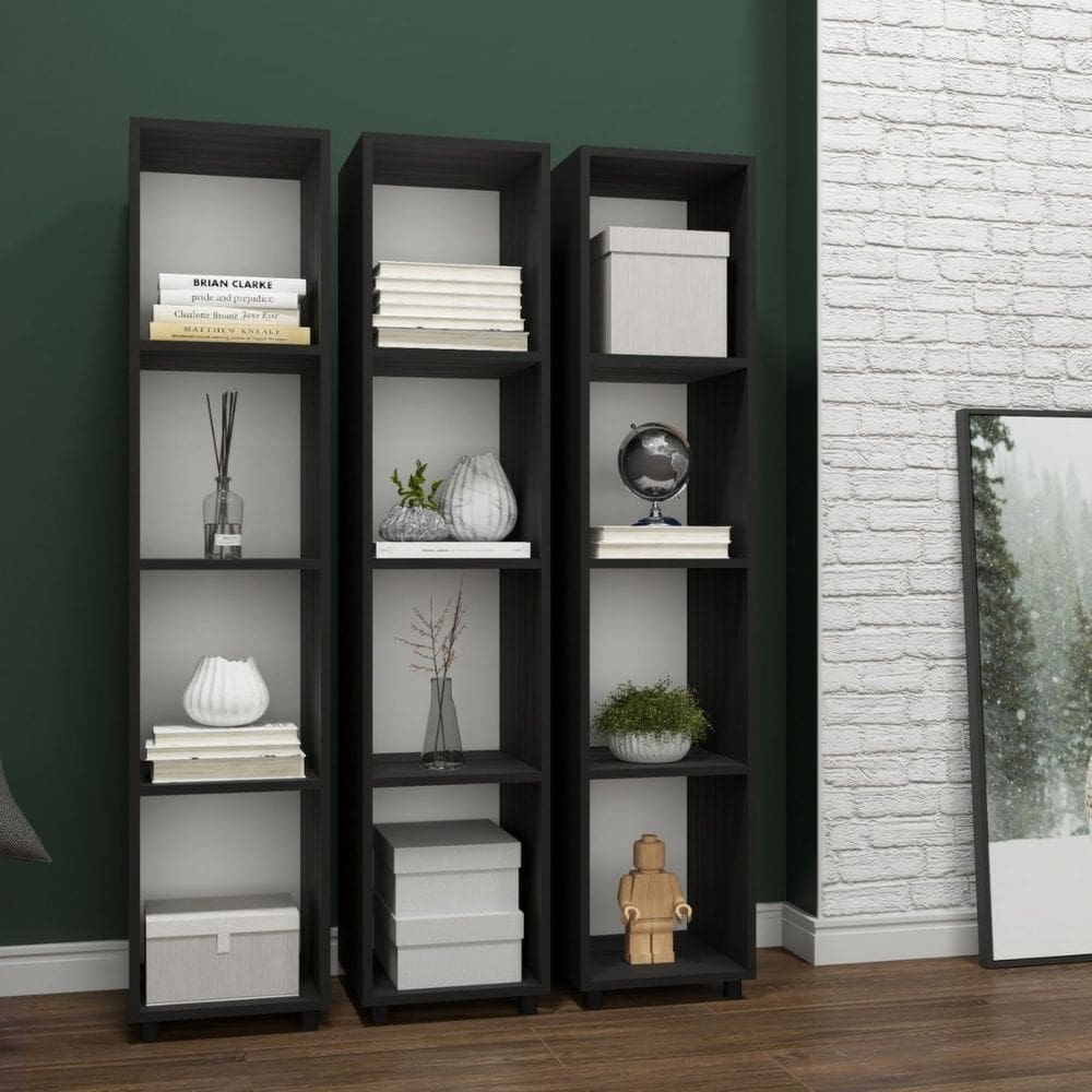 Estante Livreiro 4 Nichos Marselha