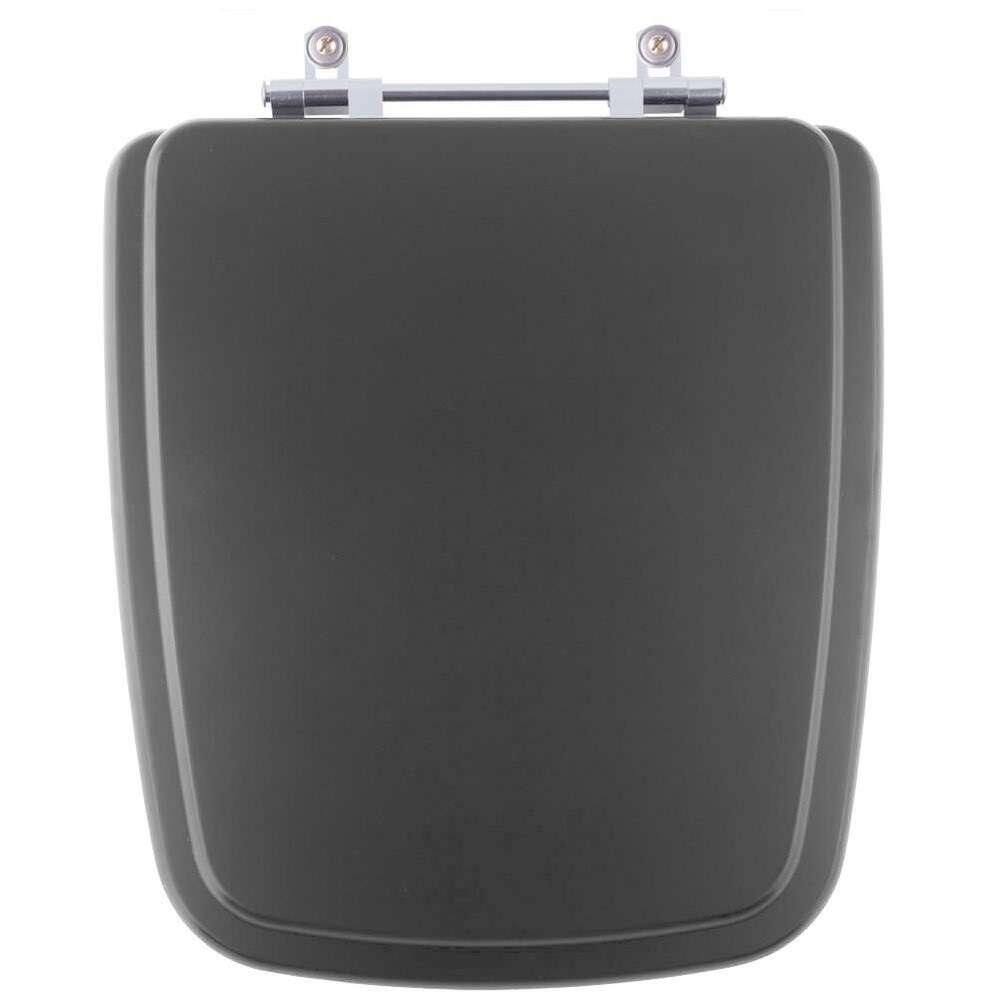 Assento Sanitário Poliester Boss Noir Preto Matte para vaso Incepa