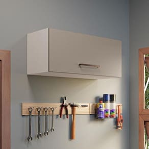 Armário Aéreo 80cm Branco/Crema Agata Madesa