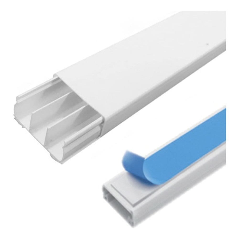 5 Metros Canaleta 40x16mm Grossa Grand Larga Cabo Escond Fio