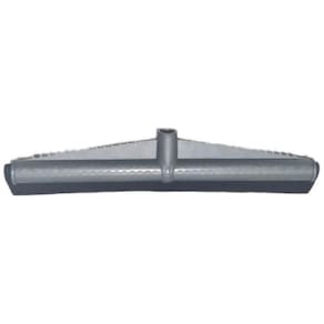 Rodo Plástico Borracha De Eva Dupla Cinza 41Cm Sem Cabo