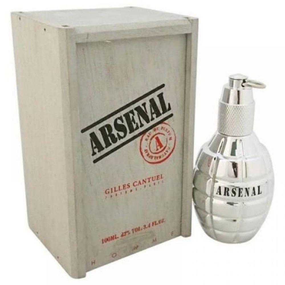 Perfume Gilles Cantuel Arsenal Platinum - Eau de Parfum - Masculino - 100 ml