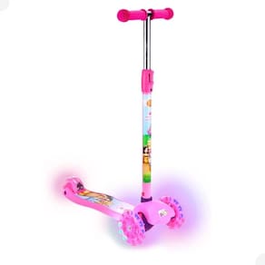 Patinete Infantil Radical Ajustável Piquenique das Princesas