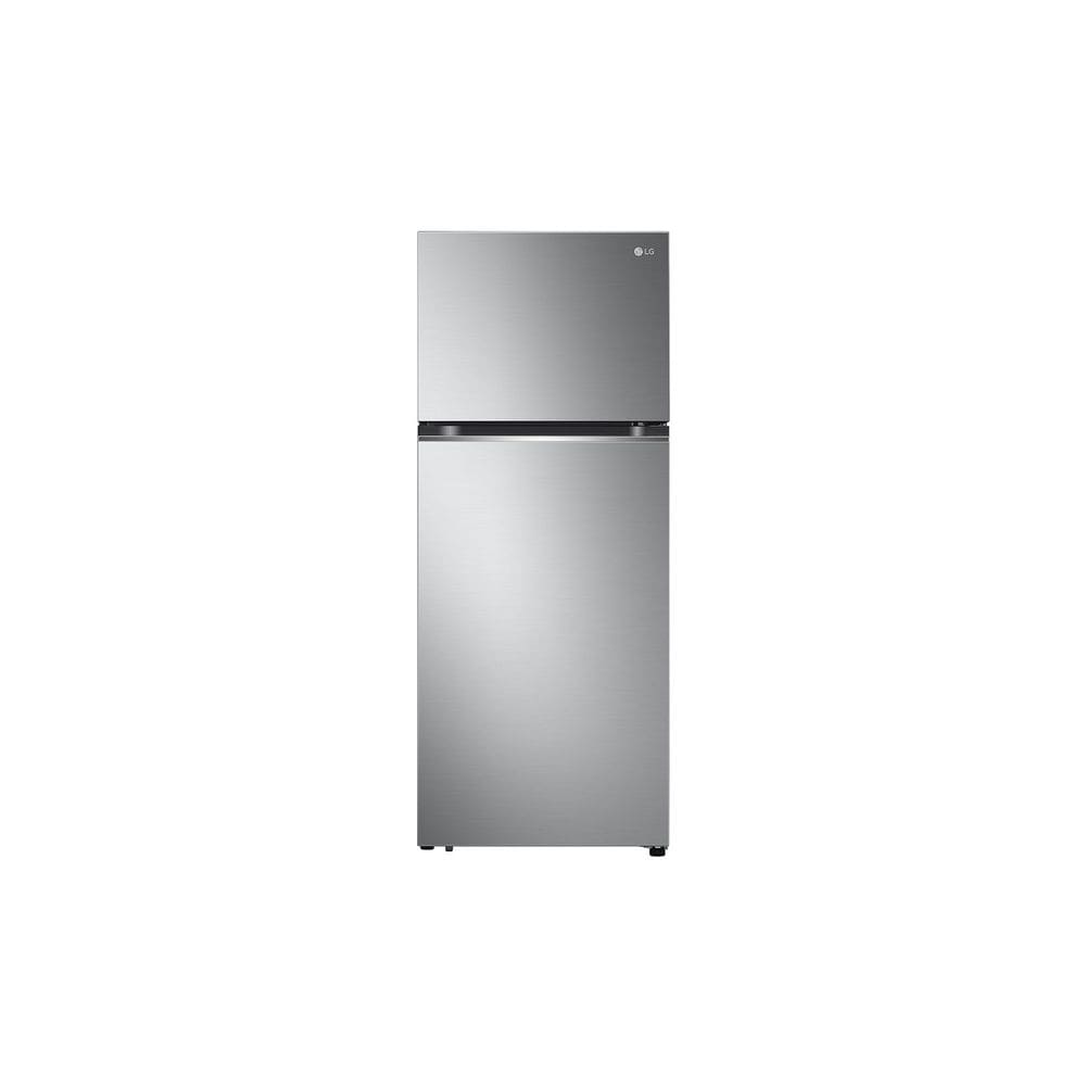 Geladeira LG Frost Free Inverter 395L Duplex Cor Inox Look (GN-B392PLM)