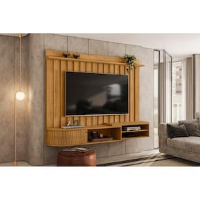 Painel suspensa Ímola Para TV até 75 Polegadas - Cumaru - Madetec