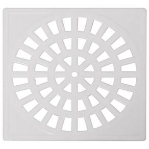 Kit 5 Grelha Quadrada 15x15cm em PP Astra Branco
