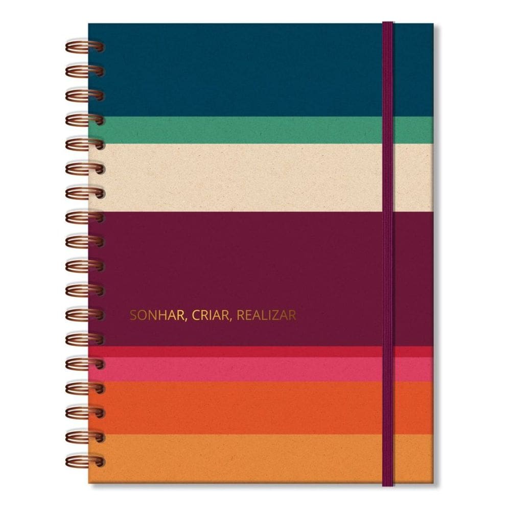 Caderno pauta e ponto Reciclar Fina Idea