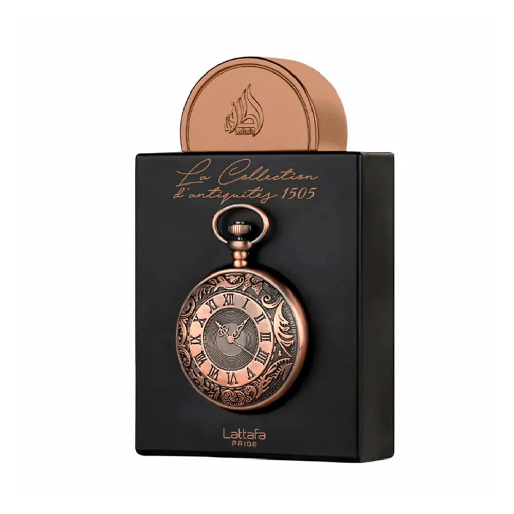 Perfume Pride La Colletion D`antiquites 1505 Relogio Lattafa EDP Unissex 100ml