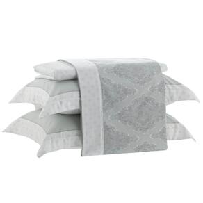 Jogo de Cama Casal Satinee 300 Fios com 4 Peças - Kacyumara