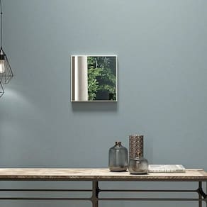 Espelho Decorativo Quadrado 30cm Off White Dalla Costa