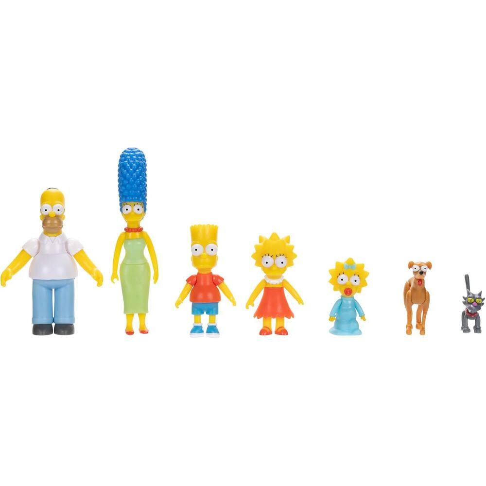 The Simpsons Multi Pack Com 7 Figuras Articuladas | Casas Bahia