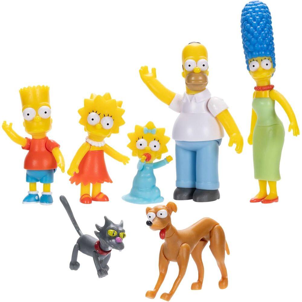 The Simpsons Multi Pack Com 7 Figuras Articuladas | Casas Bahia