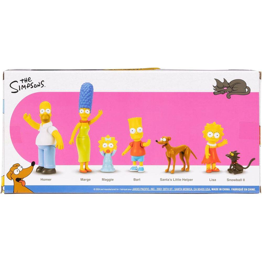 The Simpsons Multi Pack Com 7 Figuras Articuladas | Casas Bahia