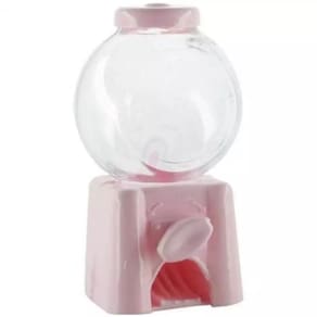 Baleiro de Plástico Candy Machine 10cm Rosa Bebê ( Pacote c\ 25 unidades) Decoração / Lembrancinha