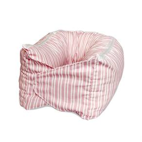 Almofada De Pescoço - Neck Pillow Látex - Listra Rosa