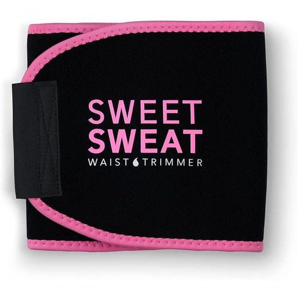 Cinta Modeladora De Cintura Para Treino Rosa-preto Tam. Xxg