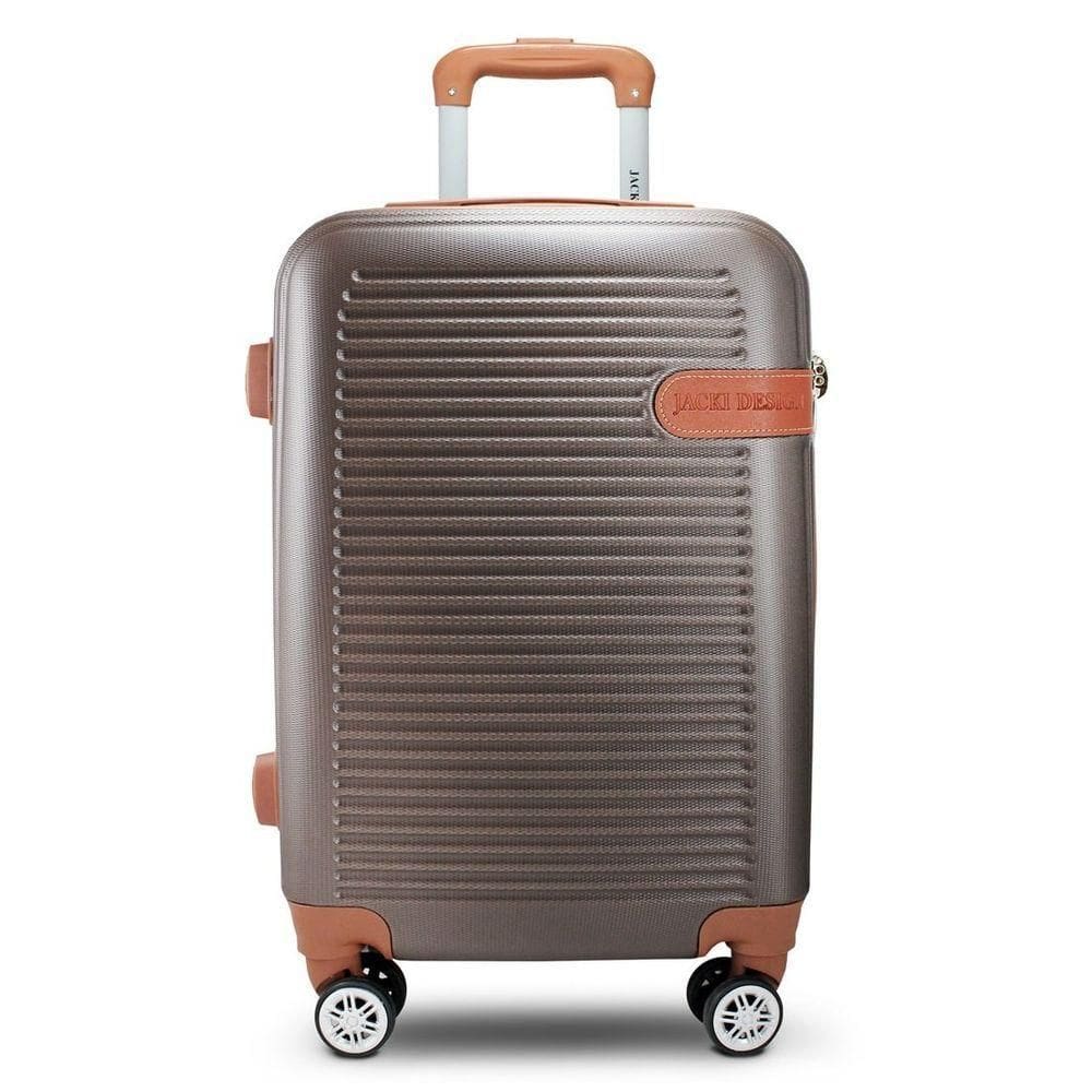 Mala De Bordo Para Viagem Premium Bronze Jacki Design