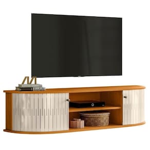 Rack Para Tv`s De 60 Polegadas Veneza Cinamomo Off White