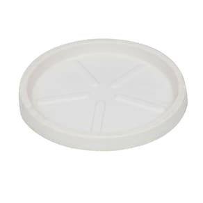 Base Redonda 36 X 3 Cm Cor 06 - Branco Sólido