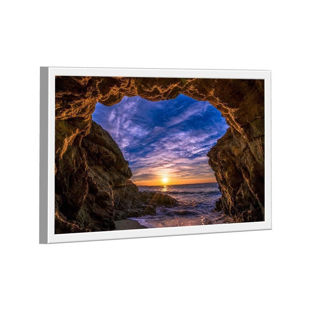 Quadro Caverna Mar -- Br Artes