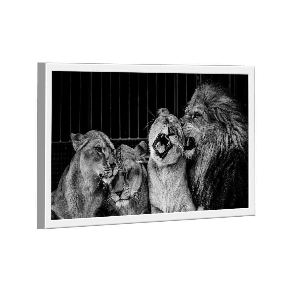 Quadro Lion Family Love -- Br Artes