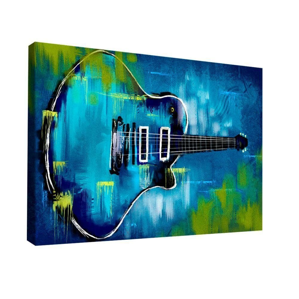 Quadro Blue Guitar -- Br Artes