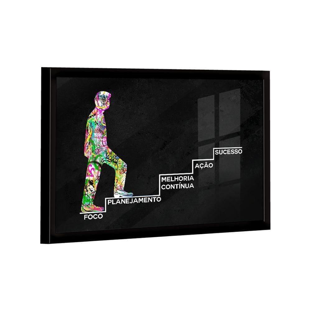 Quadro Degraus Do Sucesso -- Br Artes