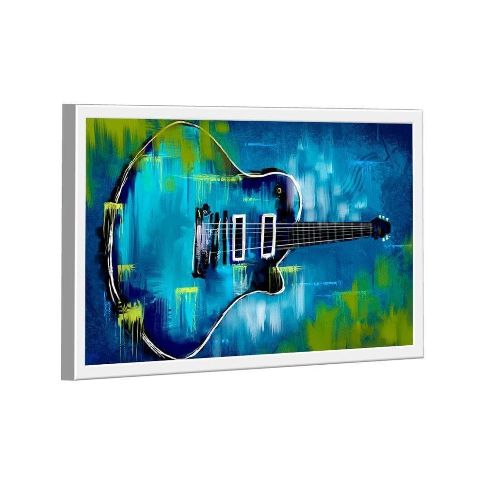 Quadro Blue Guitar -- Br Artes