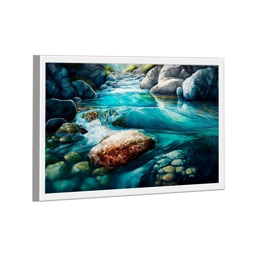 Quadro água Corrente-- Br Artes