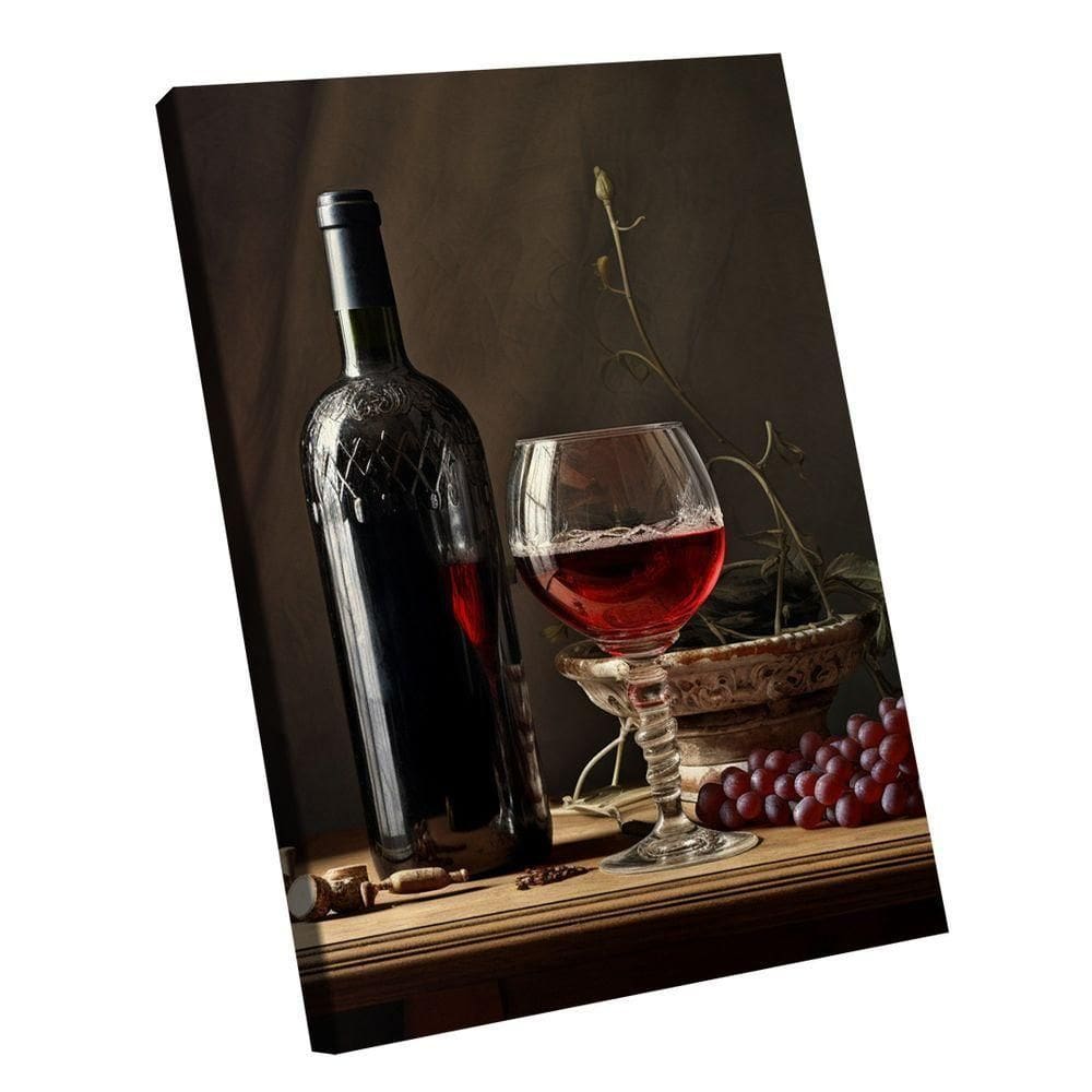 Quadro Vinho Artesanal -- Br Artes