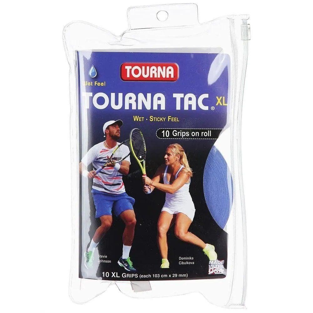 Overgrip Tourna Tac (pacote Com 10 Unid.) Cor Azul
