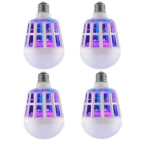 Kit 4 Lâmpadas Led Repelente Elétrico Mata Mosquito 15 W 127v-220v
