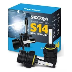Lâmpada Shockligth Led S14 Nano H16 6000k 12v Headligth