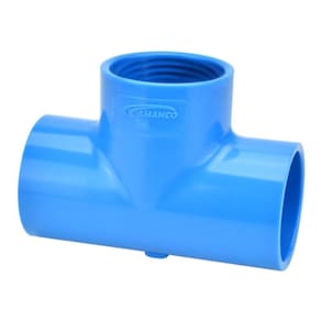 Te Soldavel Azul Com Saida Rosca Amanco Tamanho 75x11-2"