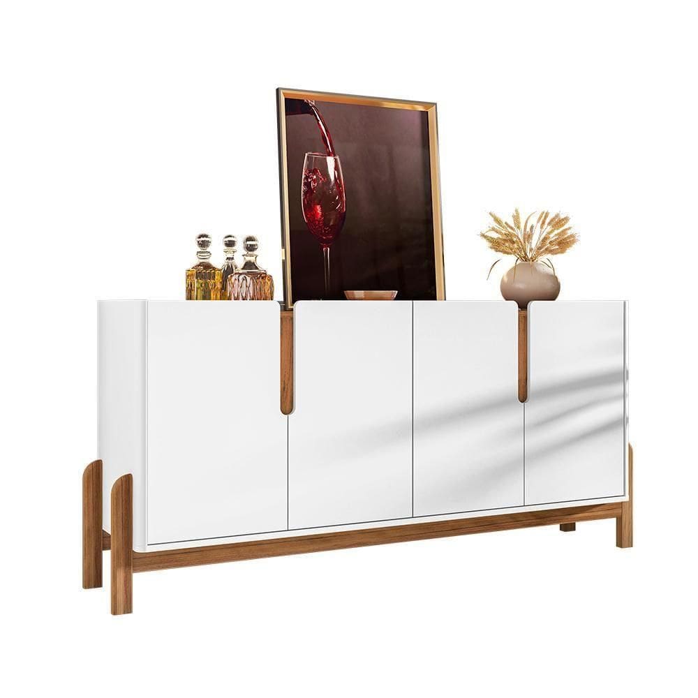 Bancada Aparador Ares Branco Cedro