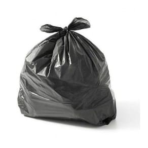 Saco De Lixo 40lt Fabricado Com Recicla Limpa Com 100 Und Cor:cinza-escuro