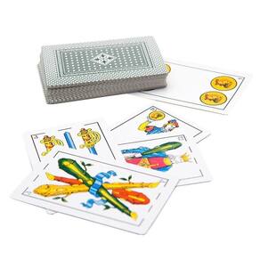 Kit 8 Baralhos Espanhol Truco 40 Folhas De Papel