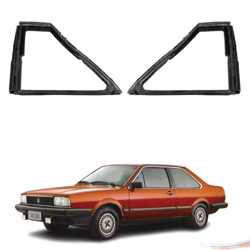 Par Borracha Quebra-vento Quantum Santana G1 1984 A 1991