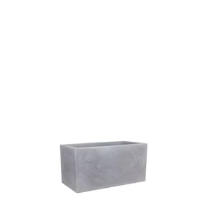 Jardineira Cubo 60 X 30 Cm Cor 19 - Antique Cimento