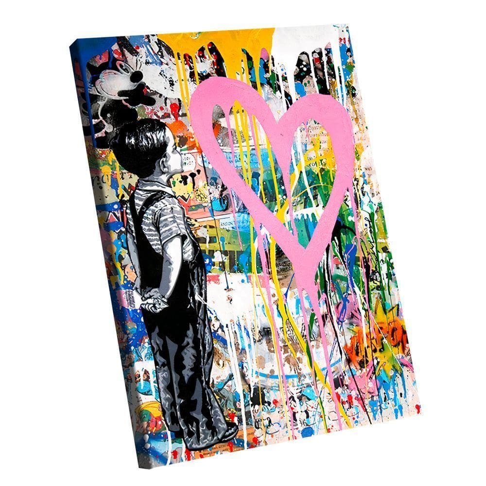 Quadro Amor E Paz -- Br Artes