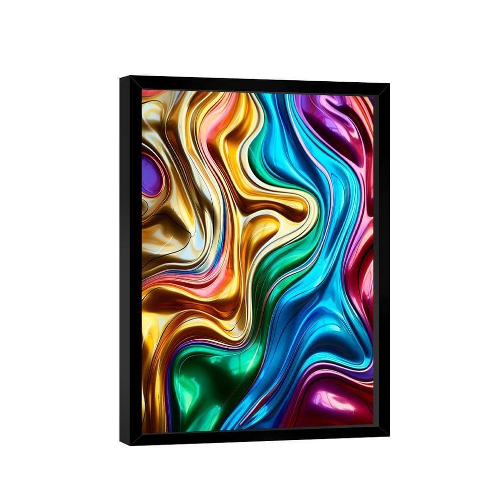Quadro Cores Metálicas