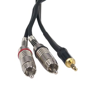 Cabo P2 Estereo Para 2 Rca Santo Angelo - 35 Metros
