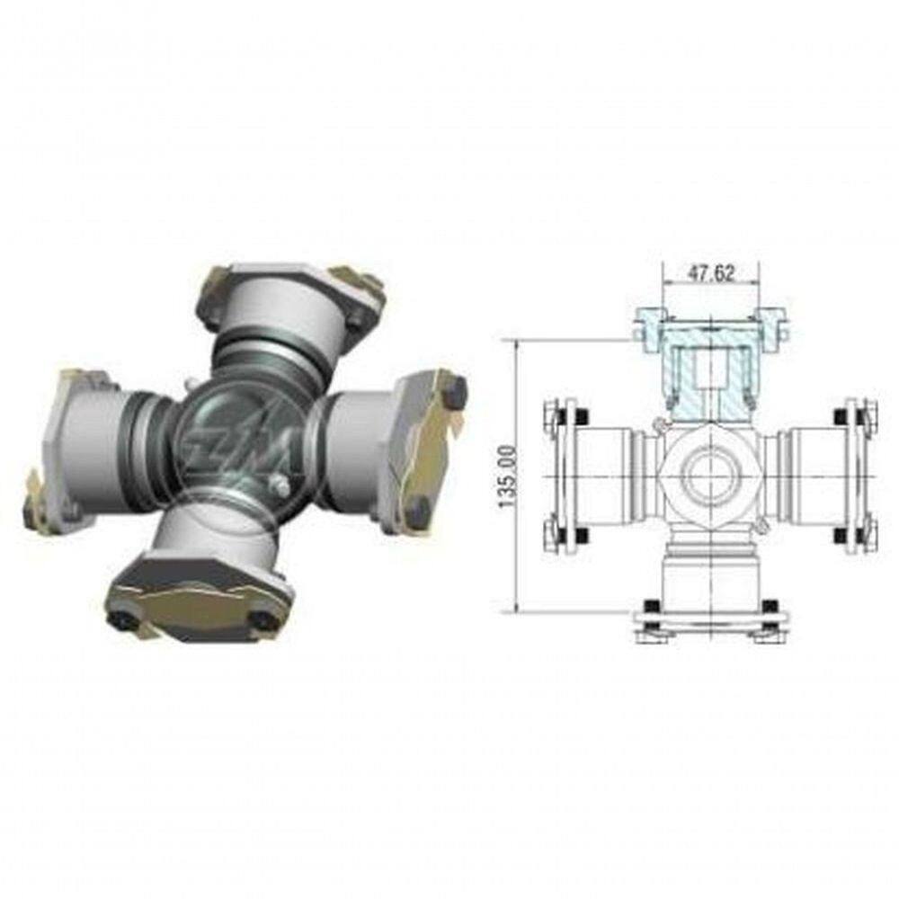 Cruzeta Cardan Tr Vw 24220-24250 47x137 | Casas Bahia