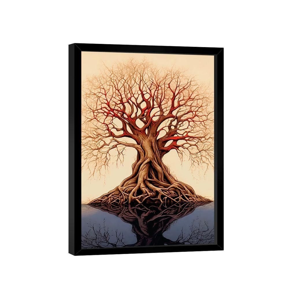 Quadro Decorativo Abstract Tree Roots