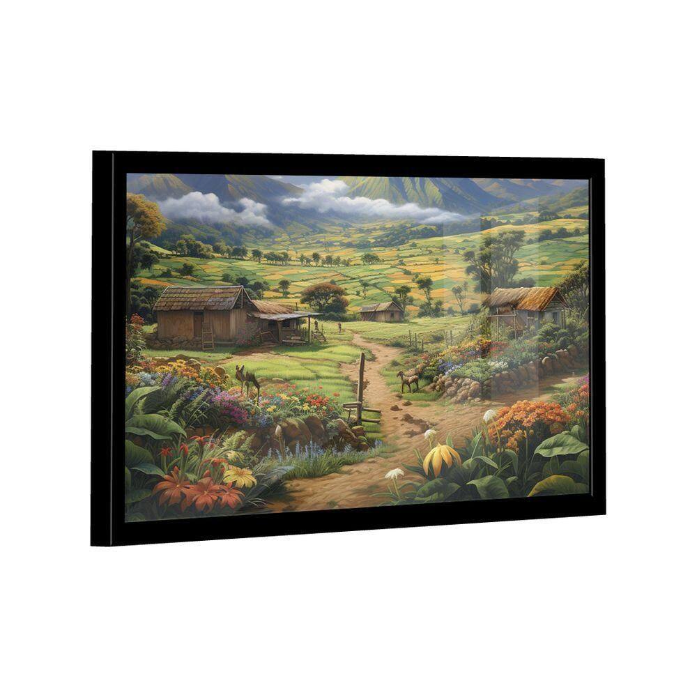 Quadro Sítio Da Felicidade -- Br Artes