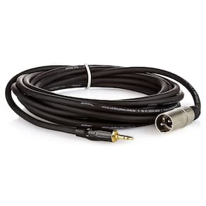 Cabo Profissional Xlr Macho Para P2 Macho Estereo - 2 Metros